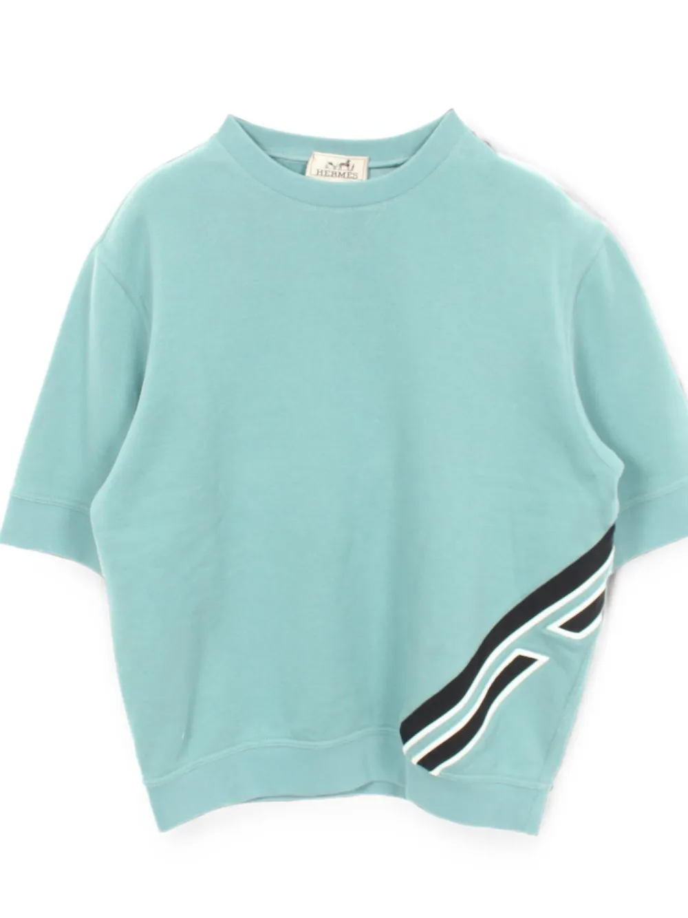 Hermès Pre-Owned 2010s Run H short-sleeve T-shirt - Blue