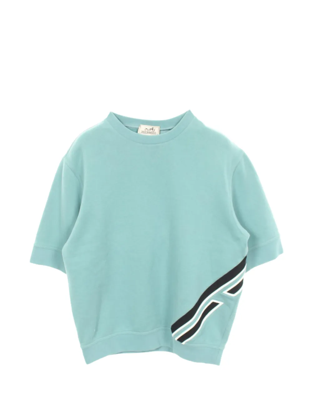 Hermès Pre-Owned 2010s Run H short-sleeve T-shirt - Blau