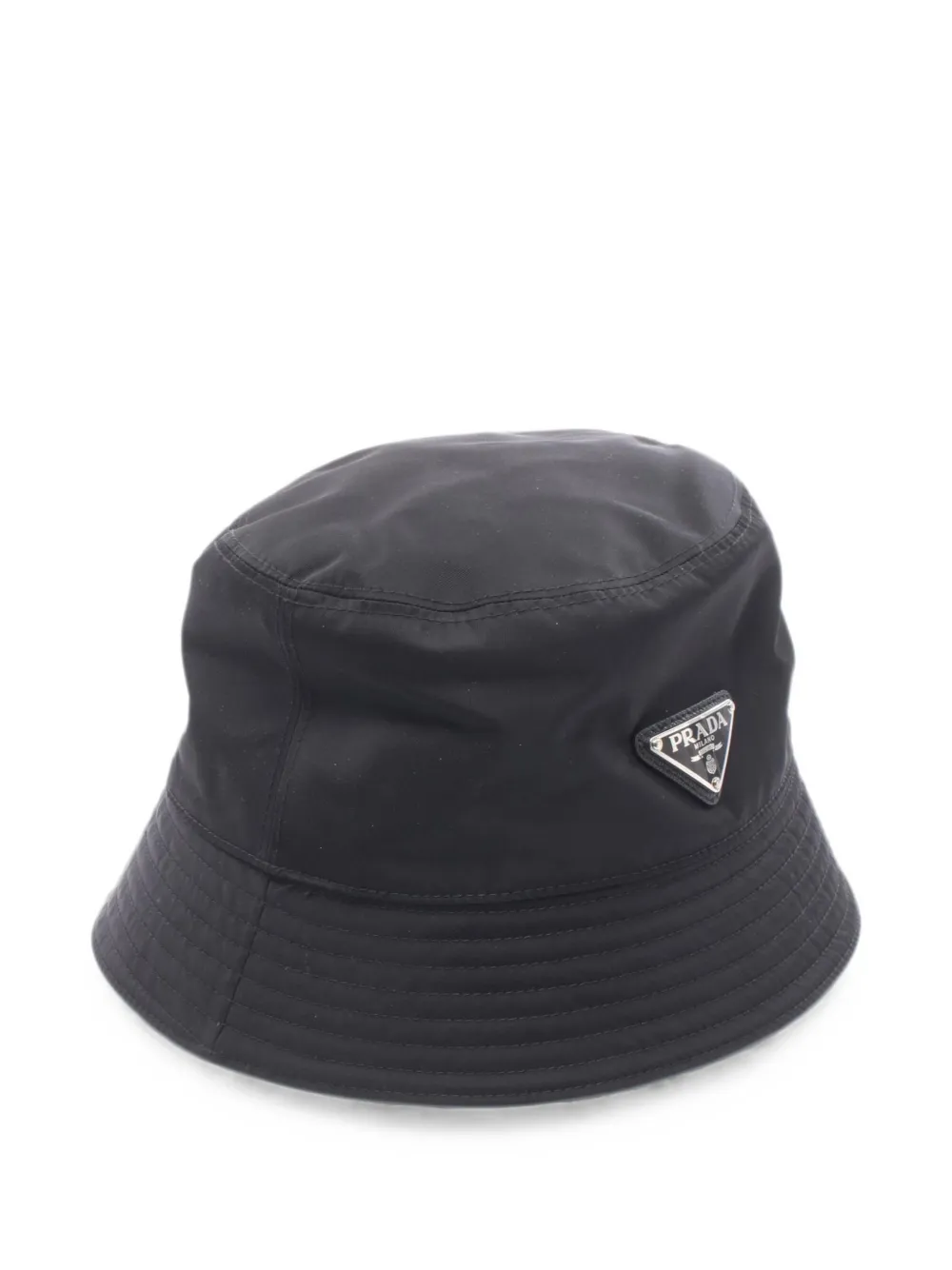 Prada Pre-Owned 2010s Re-Nylon bucket hat - Nero