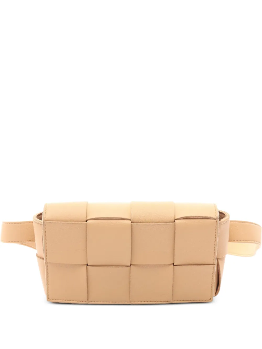 Bottega Veneta Pre-Owned 2000s Cassette Intrecciato belt bag - Neutrals