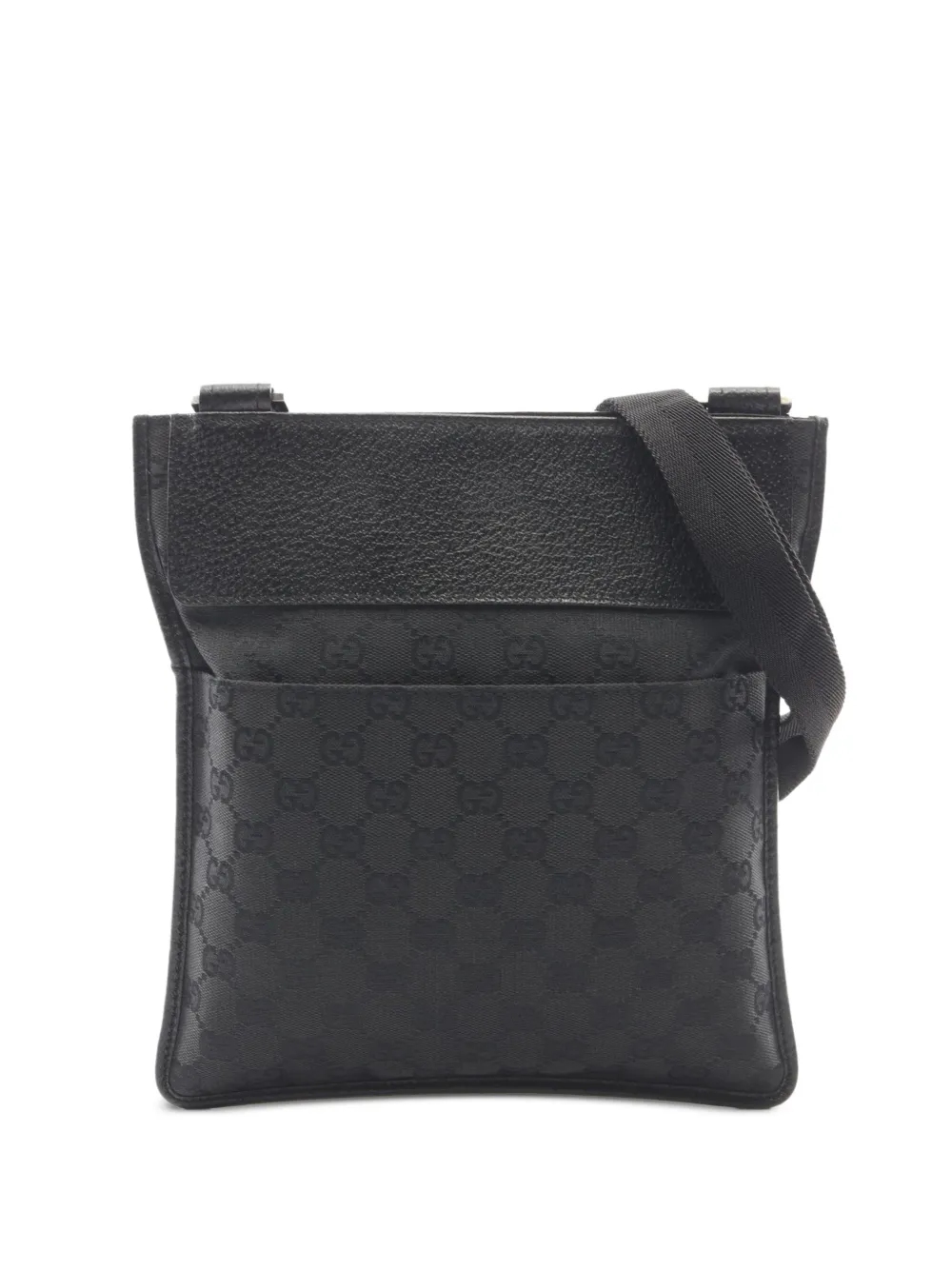 Gucci Pre-Owned 2000s GG canvas shoulder bag - Nero