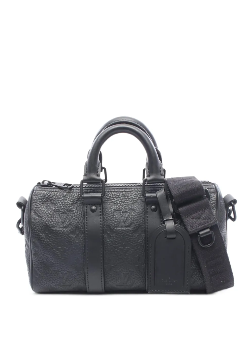 Louis Vuitton Pre-Owned 2021 Keepall Bandoulière 25 Monogram handbag - Nero