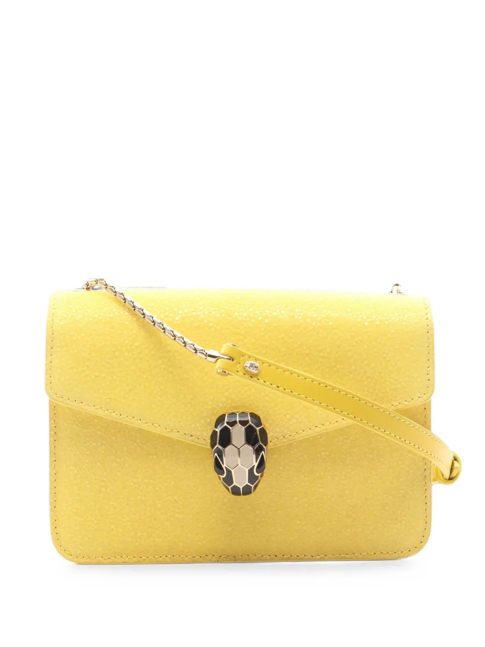 Bvlgari Pre-Owned 2010s Serpenti Forever shoulder bag - Gelb
