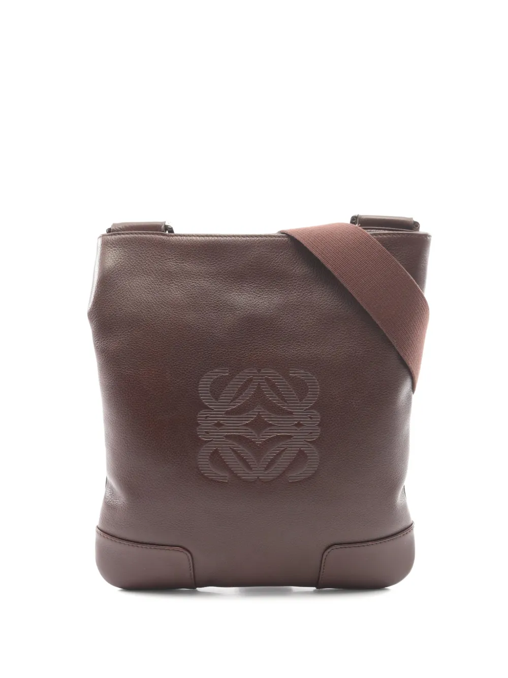 Loewe Pre-Owned 2010s アナグラム エンボス ショルダーバッグ