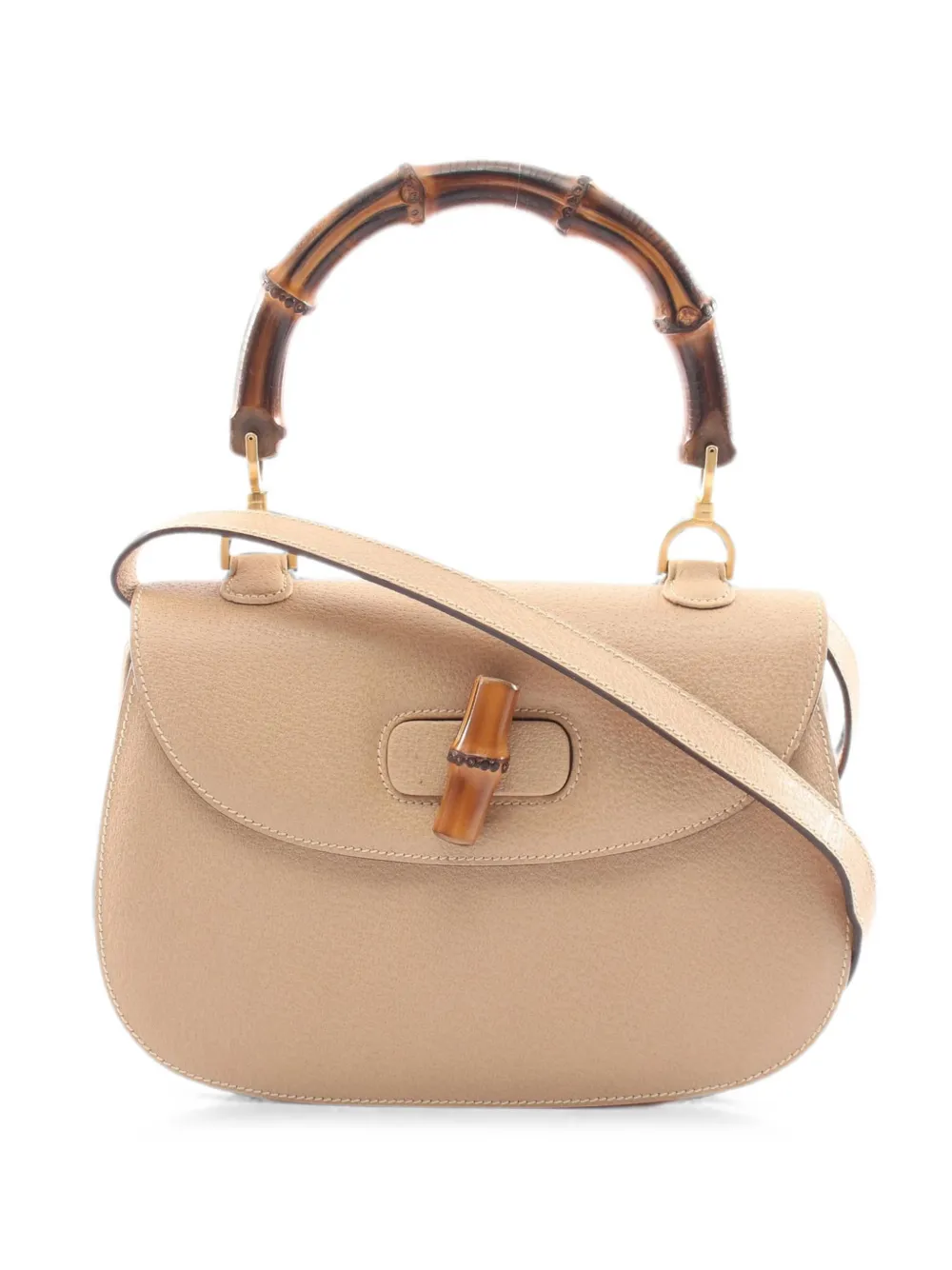 Gucci Pre-Owned 2010s Bamboo handbag - Toni neutri