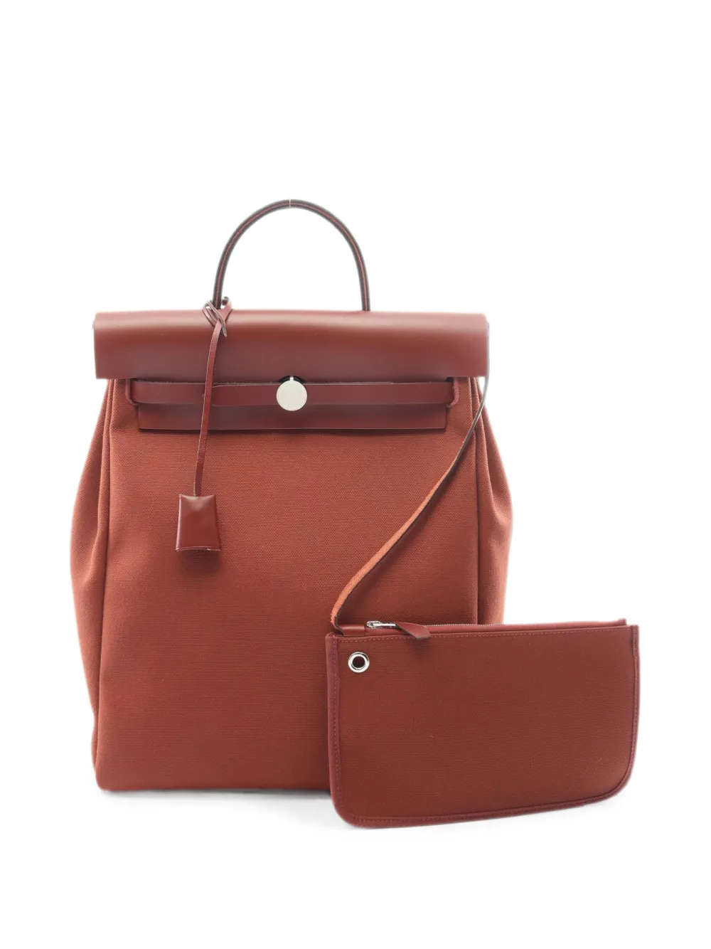 Hermès Pre-Owned 2010s Herbag Zip backpack - Marrone