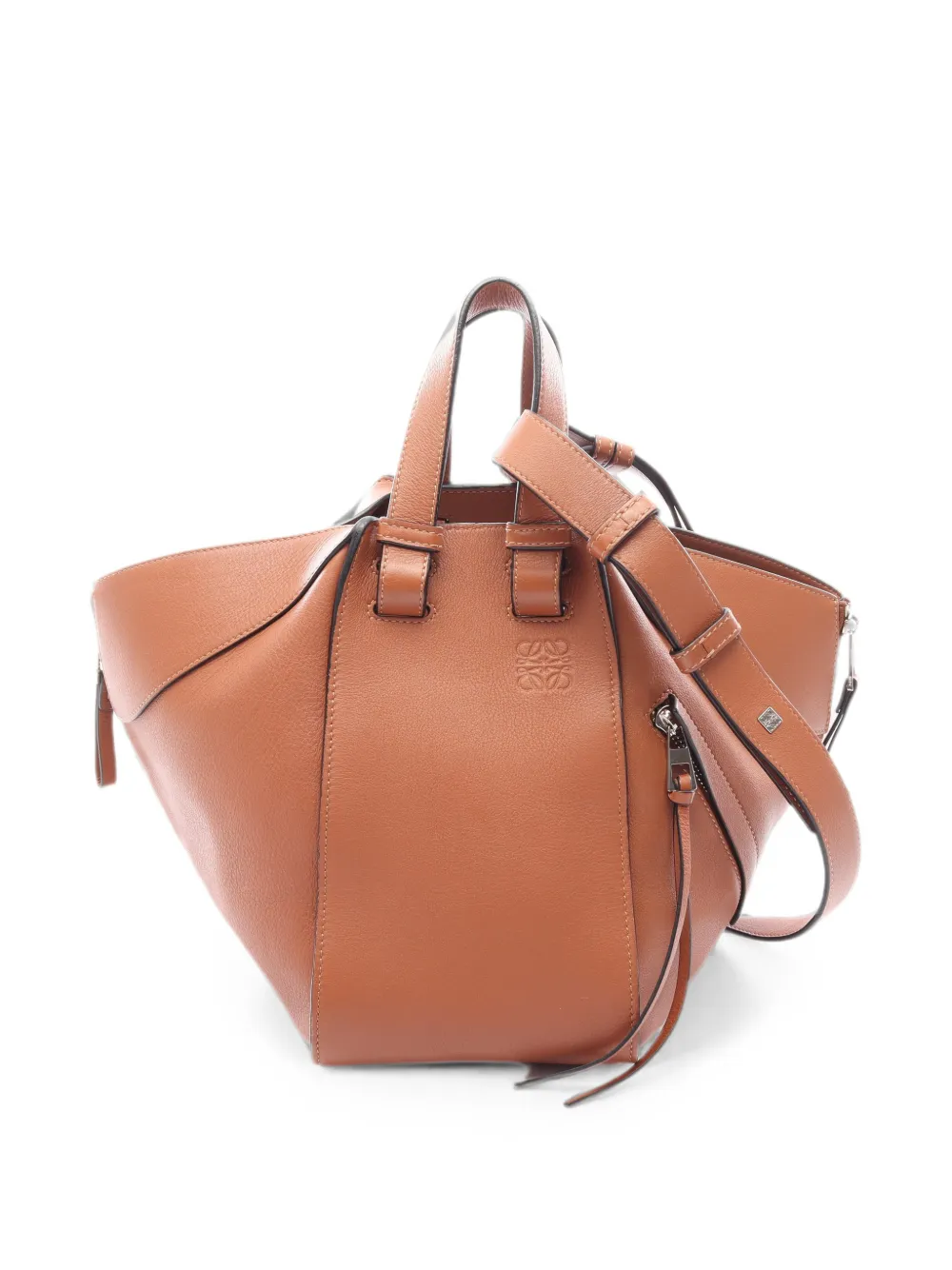 Loewe Pre-Owned 2000s small Hammock tote bag - Braun