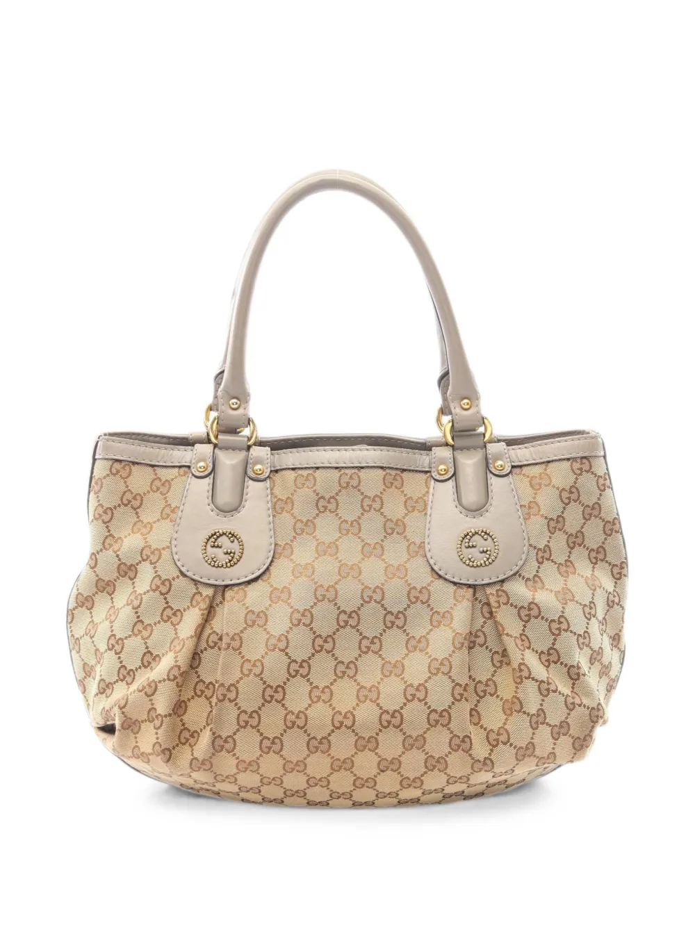 Gucci Pre-Owned 2000s Scarlet GG-canvas tote bag - Toni neutri