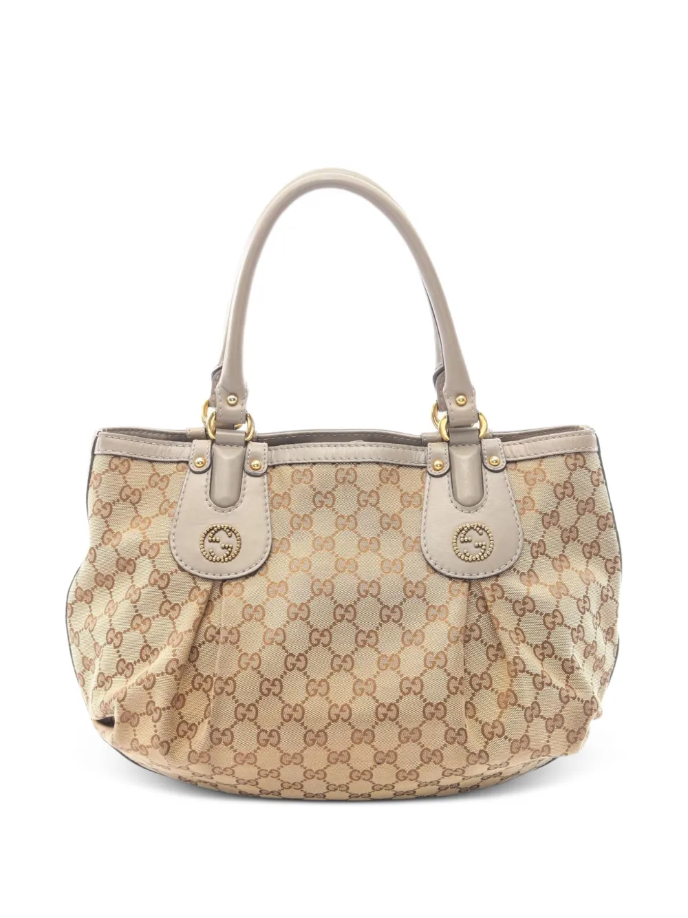 Gucci Pre-Owned 2000s Scarlet GG-canvas tote bag - Toni neutri