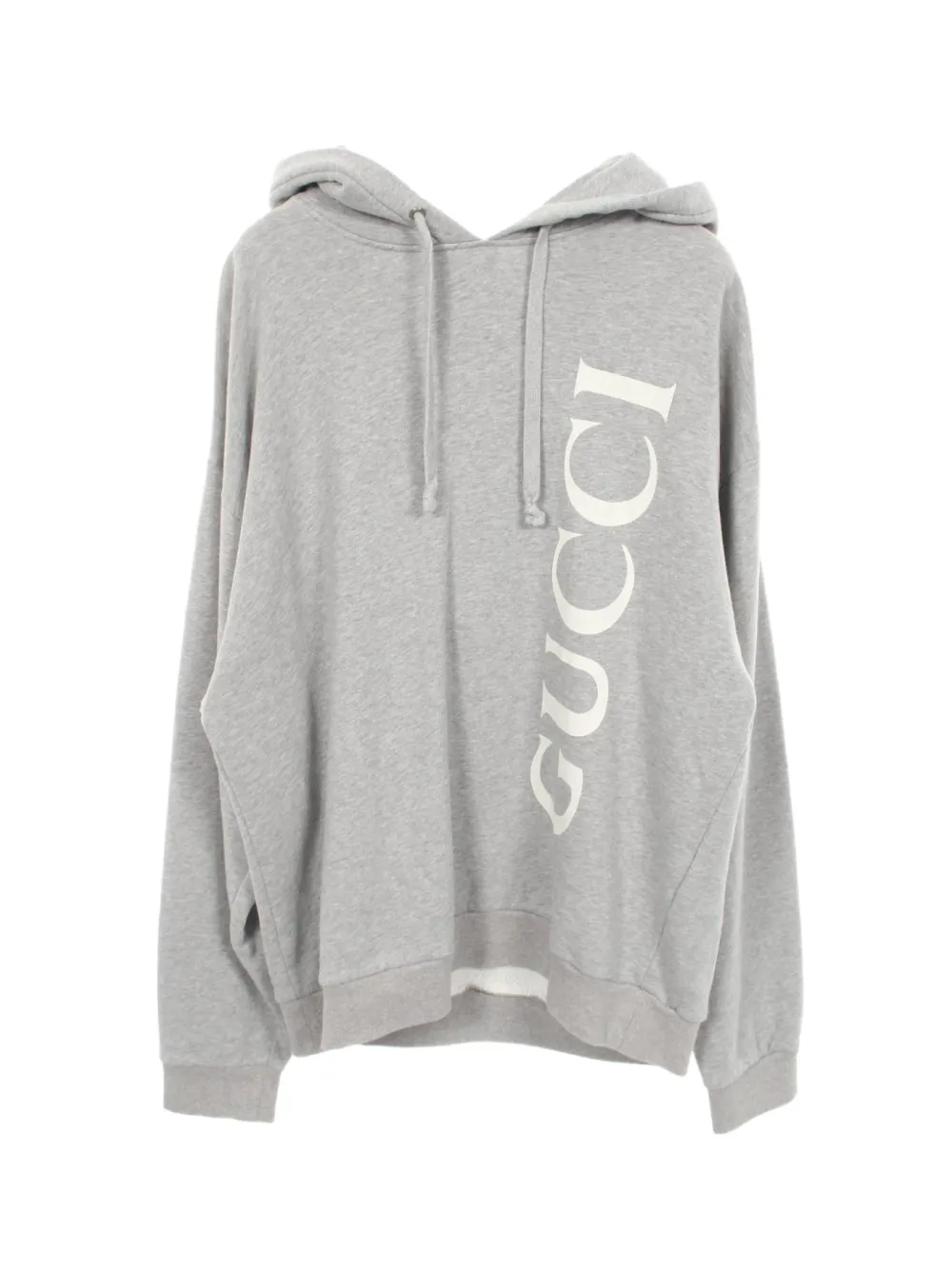 Gucci Pre-Owned 2010s logo print hoodie - Grigio