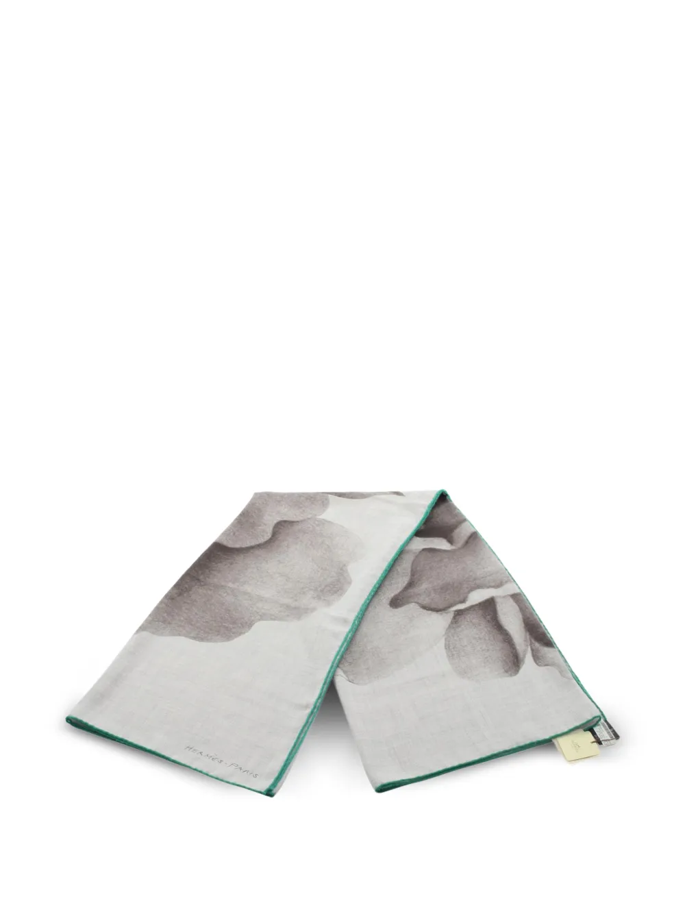 Hermès Pre-Owned 2020s Une Rose pour Alma scarf - Grau