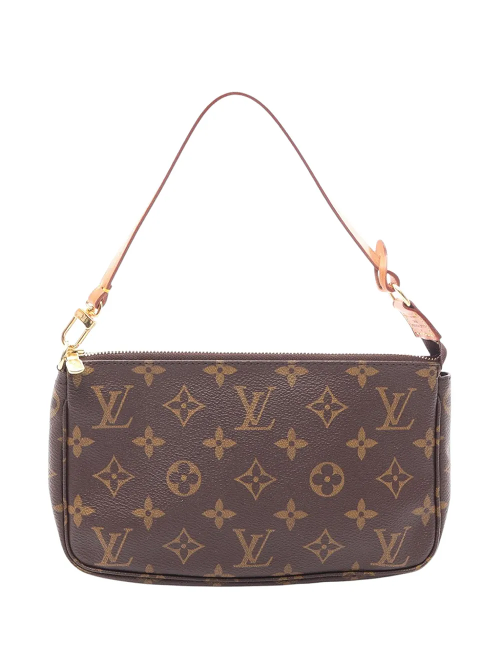 Louis Vuitton Pre-Owned 2001 Monogram Pochette Accessoires shoulder bag - Braun