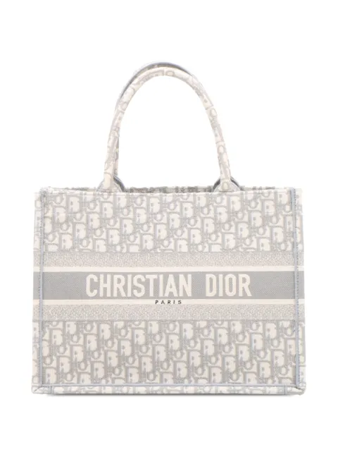 Christian Dior Pre-Owned 2025 Medium Oblique Canvas Book tote bag