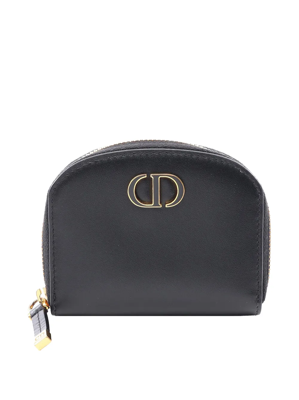 Christian Dior Pre-Owned 2000-2026 Leather 30 Montaigne coin pouch - Nero