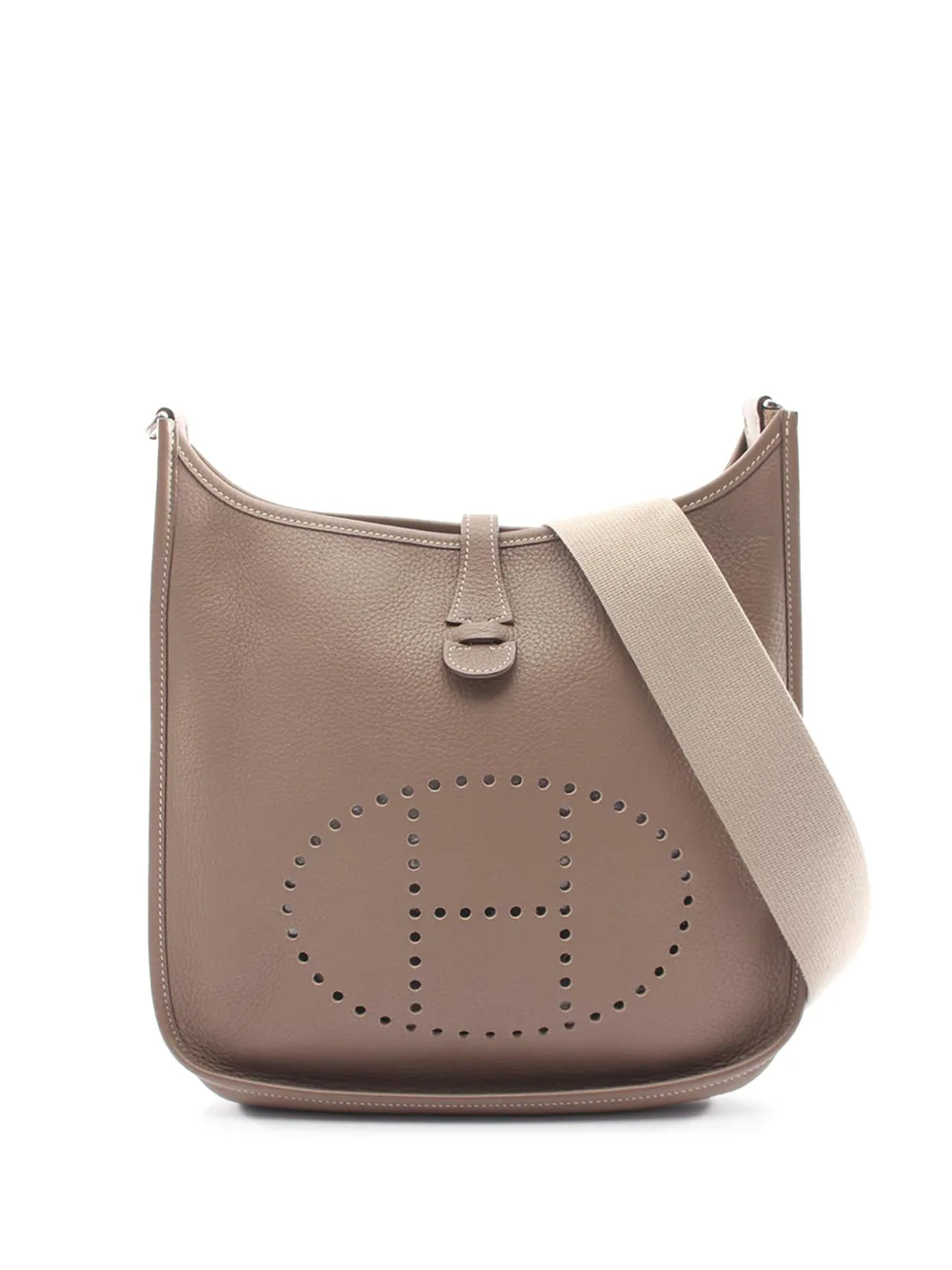 Hermès Pre-Owned 2007 Clemence Evelyne II PM crossbody bag - Toni neutri