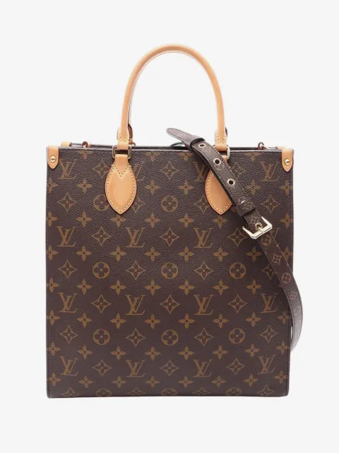 Louis Vuitton Pre-Owned bolsa satchel con monograma Sac Plat PM 2021-2026