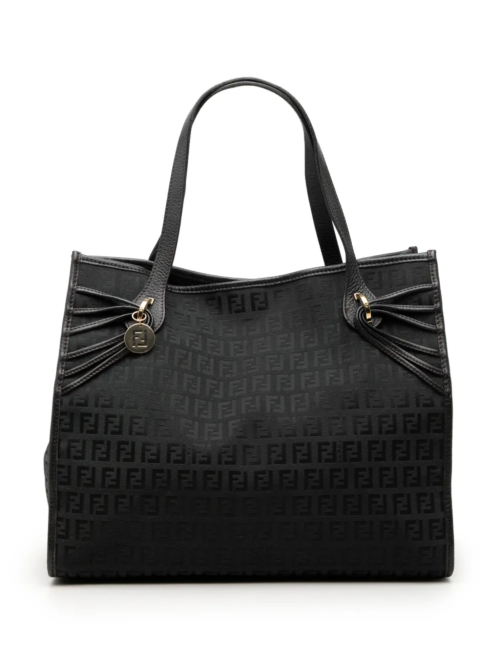 Fendi Pre-Owned 2000-2010 Zucchino Canvas tote bag - Nero