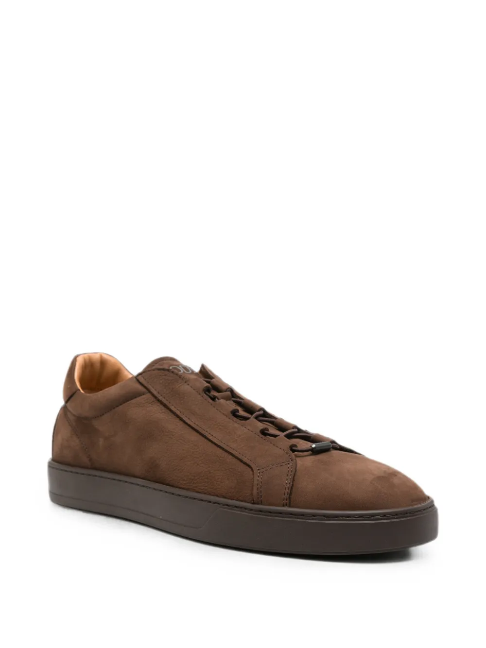 Tod's Gommino-detail lace-up sneakers Bruin
