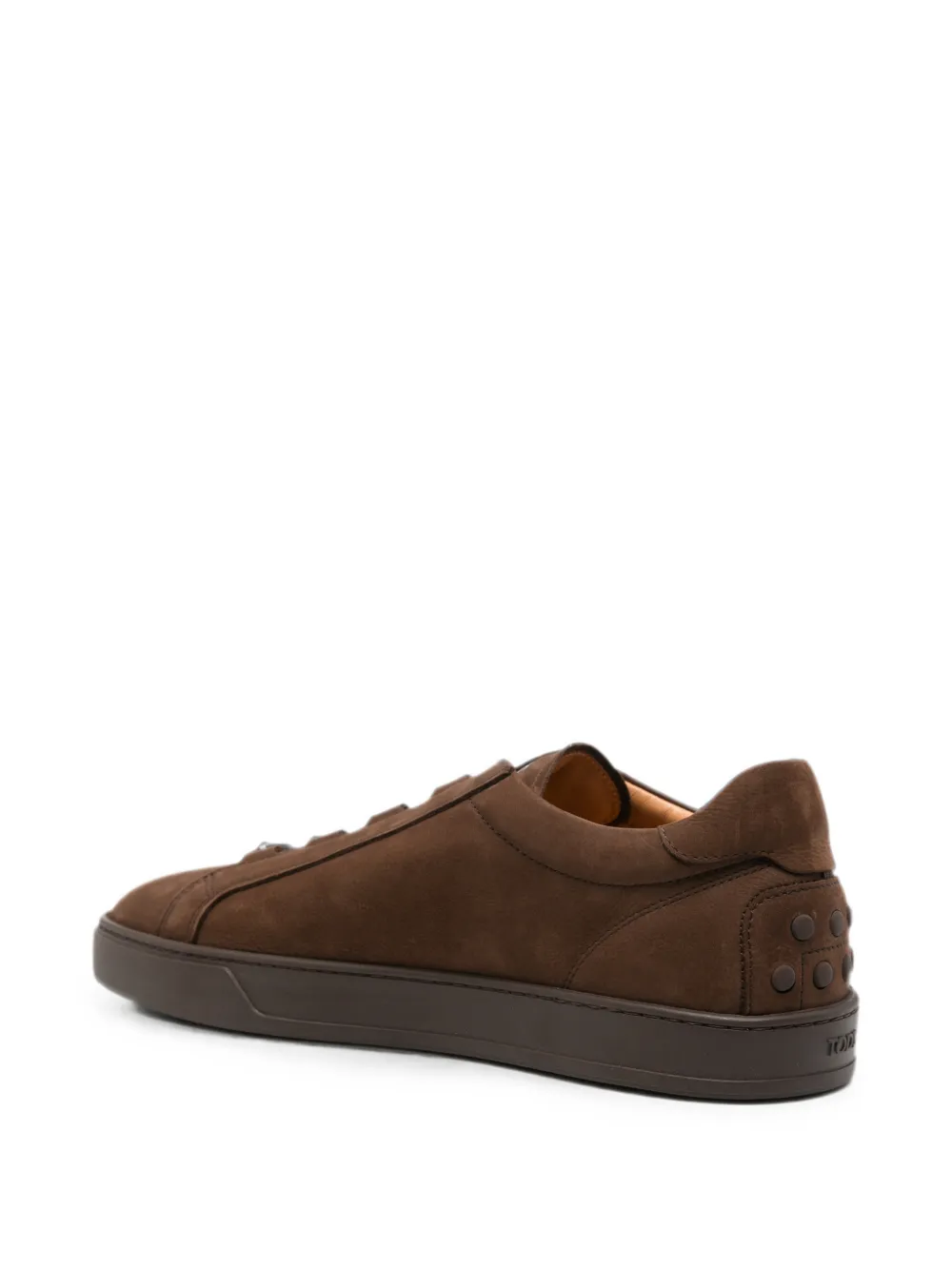 Tod's Gommino-detail lace-up sneakers Bruin