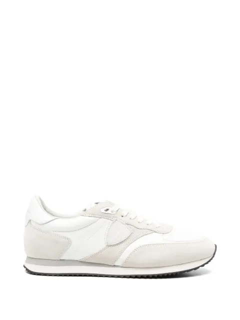 Philippe Model Paris BLVille panelled logo-patch sneakers