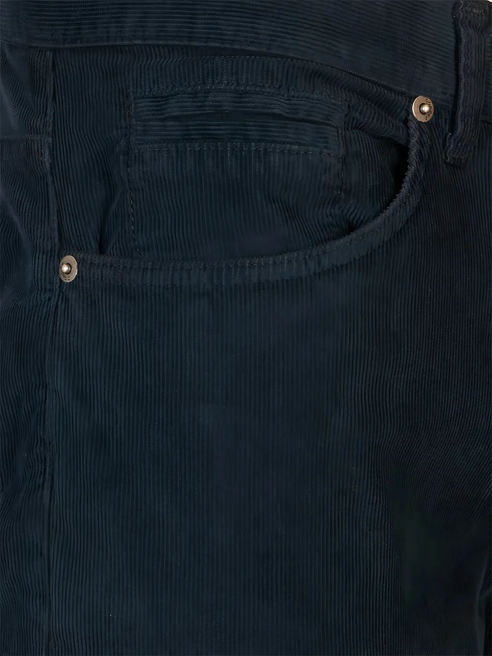 DONDUP Ribfluwelen broek Blauw