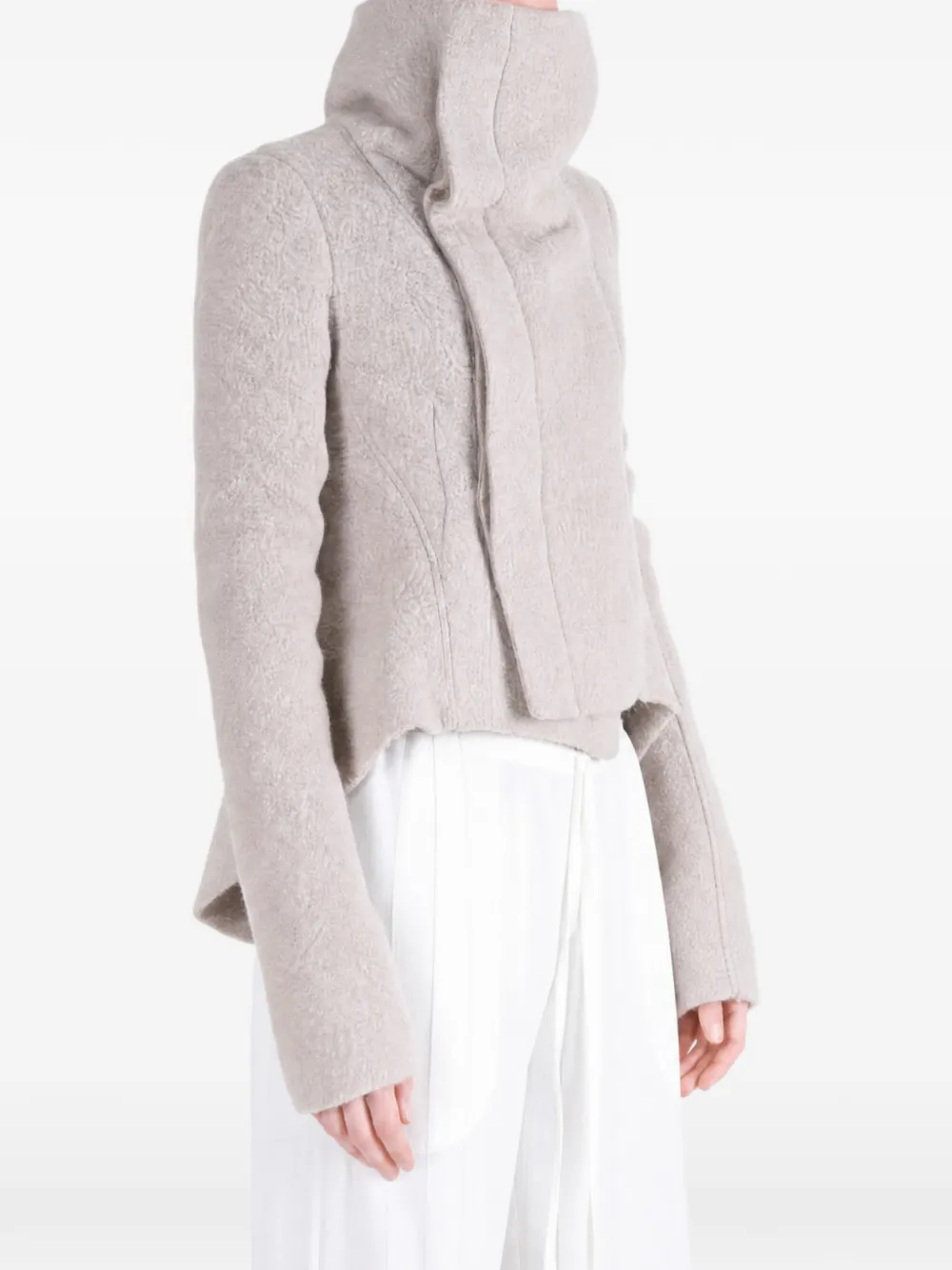 Rick Owens Asymmetrisch jack Beige