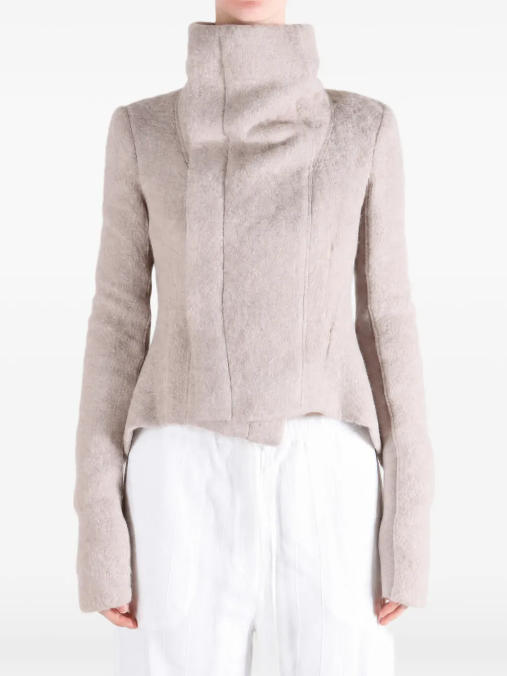 Rick Owens Asymmetrisch jack Beige