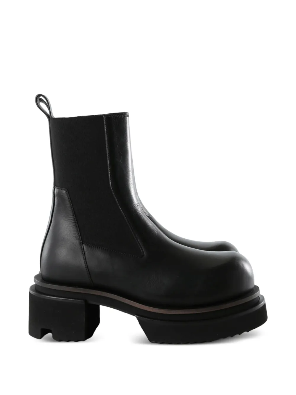 Rick Owens chunky-sole chelsea boots Zwart