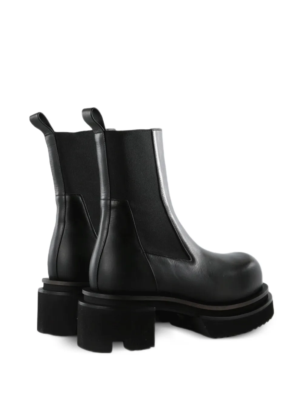 Rick Owens chunky-sole chelsea boots Zwart