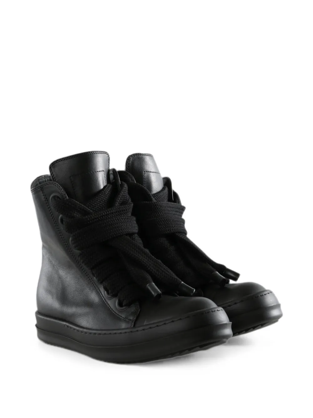 Rick Owens Jumbolace high-top sneakers Zwart
