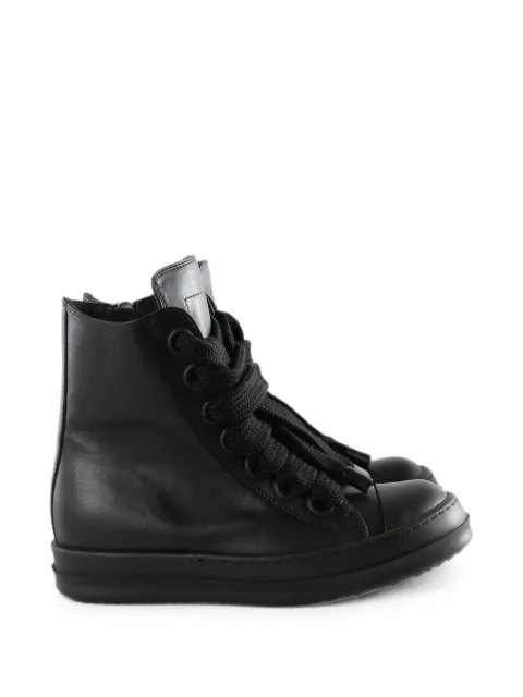 Rick Owens tenis altos Jumbolace