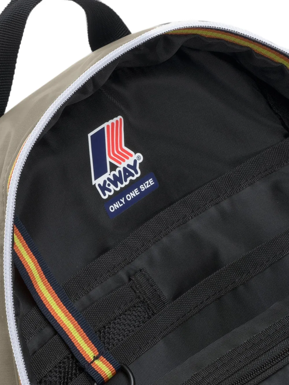 K-Way Kleine Laon rugzak met logo-patch Groen