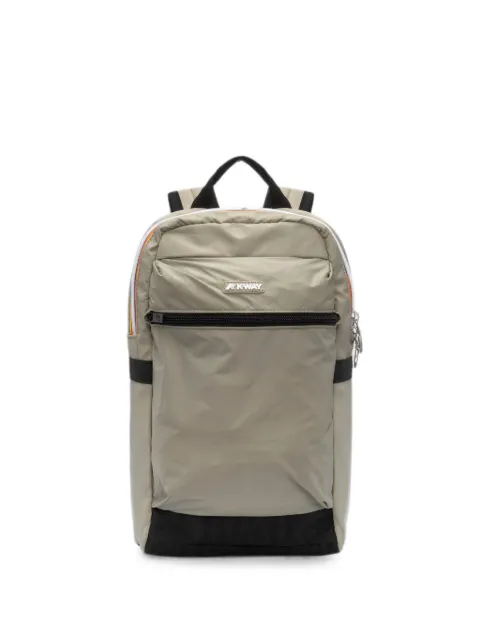 K-Way Mochila Laon pequena com patch de logo