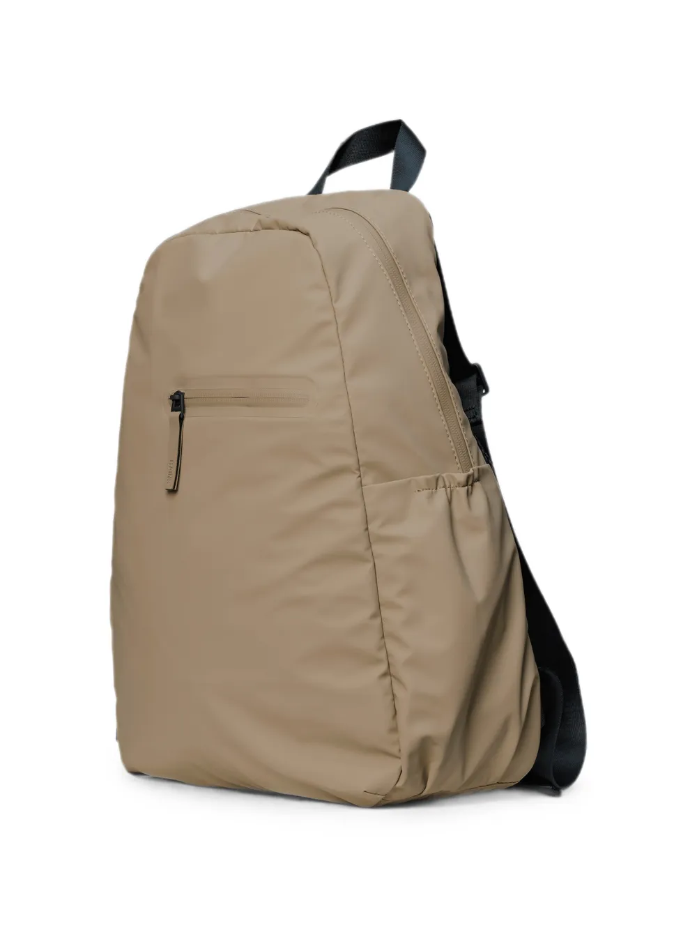 Rains Dash rugzak met ritssluiting en logopatch Beige