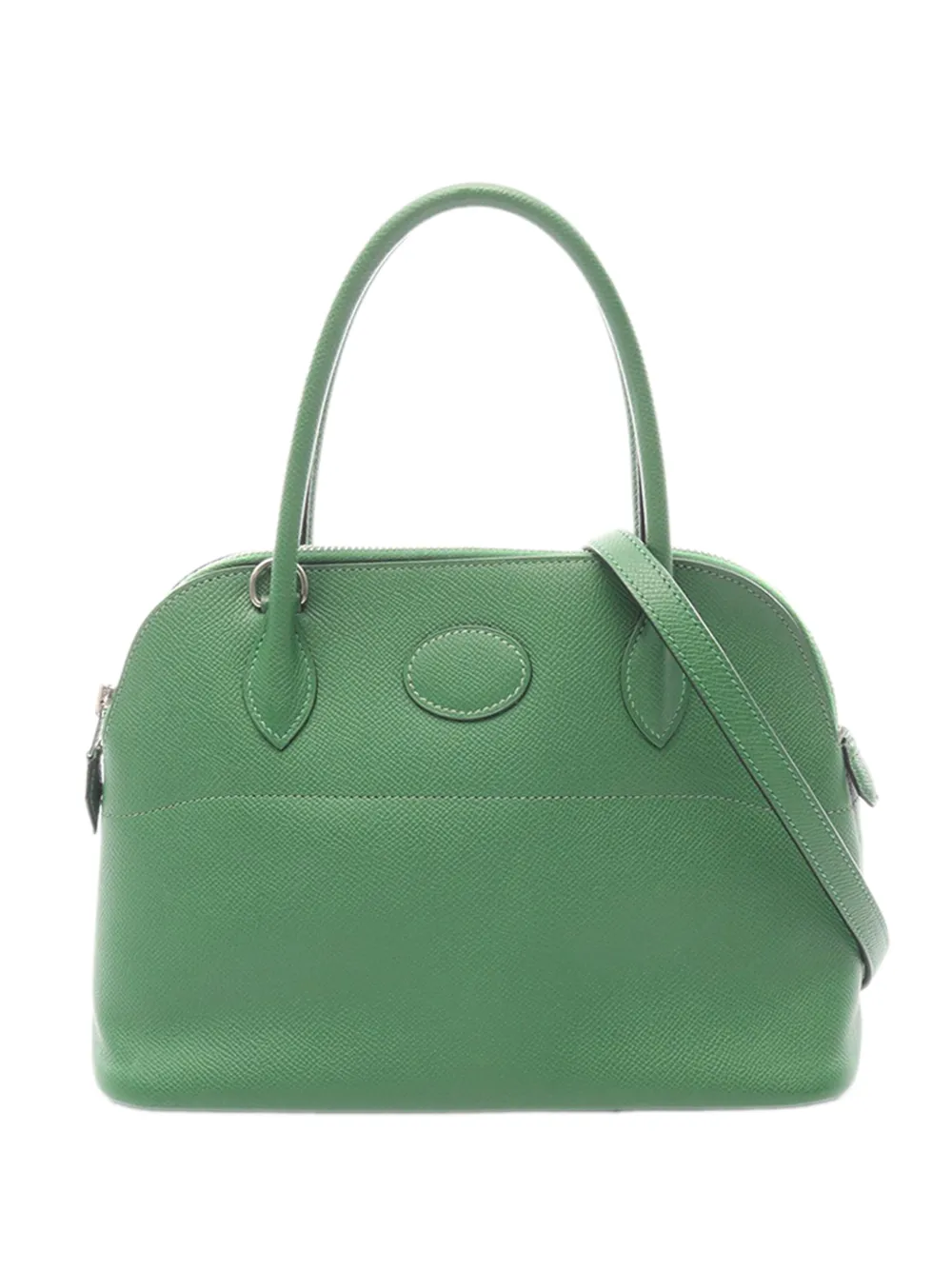 Hermès Pre-Owned 2010 Epsom Bolide 27 satchel - Verde