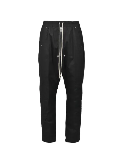 Rick Owens drawstring-waistband drop-crotch trousers