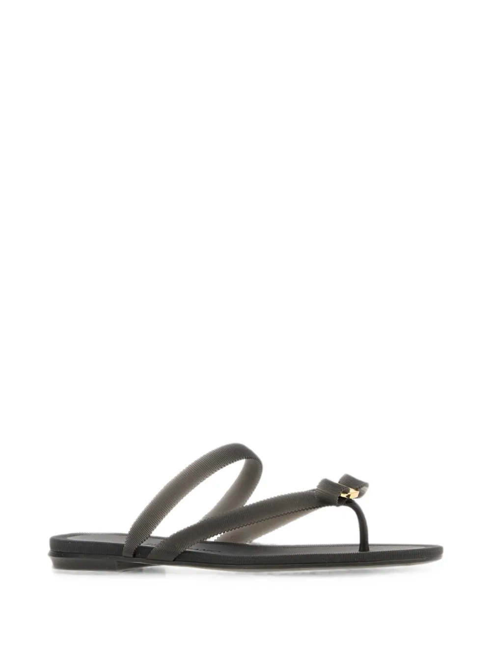 Ferragamo Vara bow sandals Wit