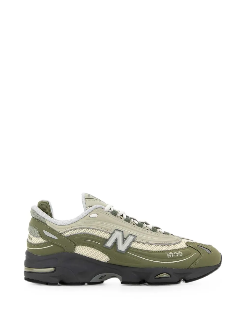 New Balance 1000 panelled mesh sneakers Blauw