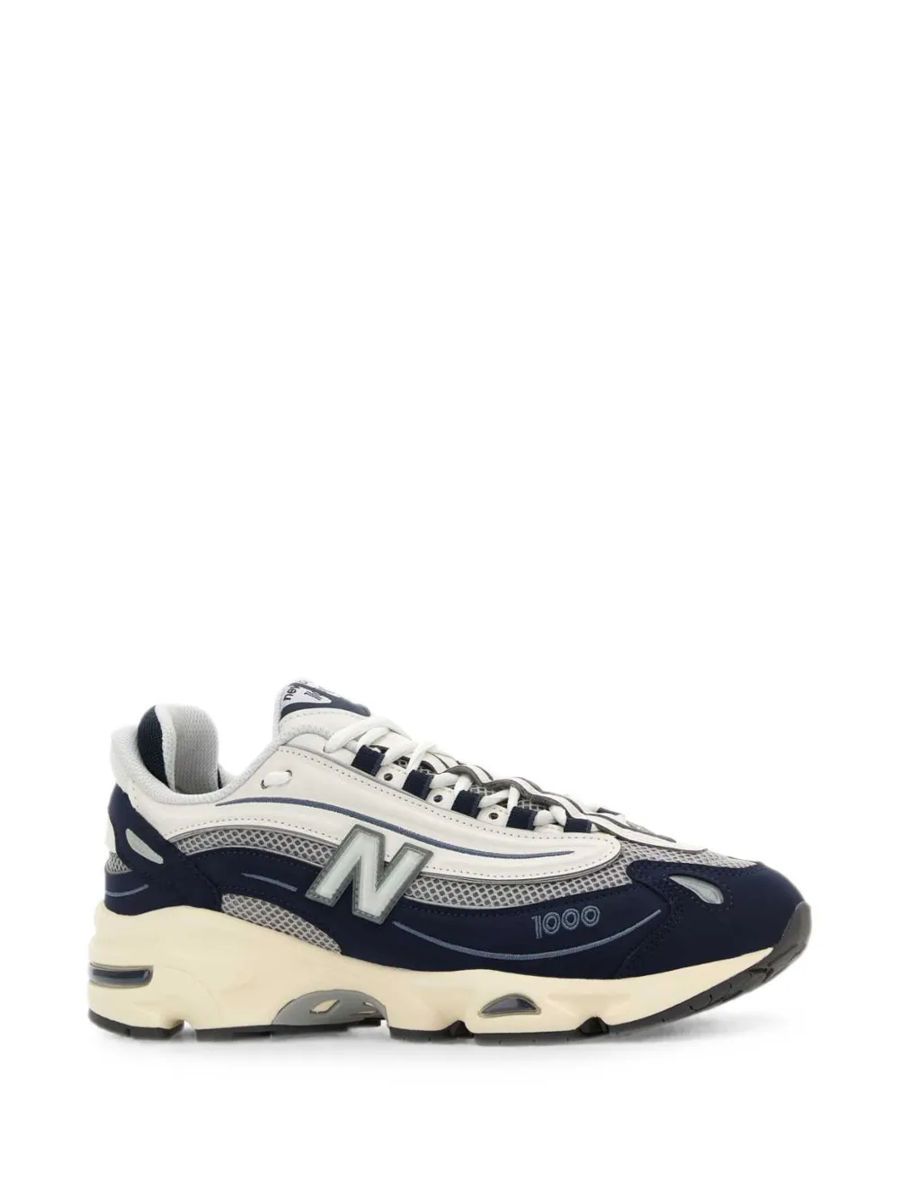 New Balance 1000 panelled mesh sneakers Blauw