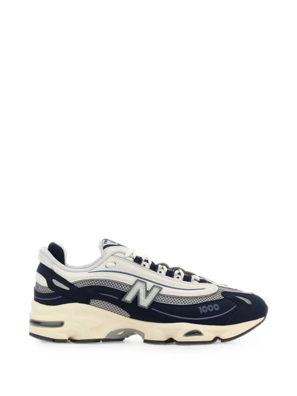New Balance 1000 panelled mesh sneakers Blauw