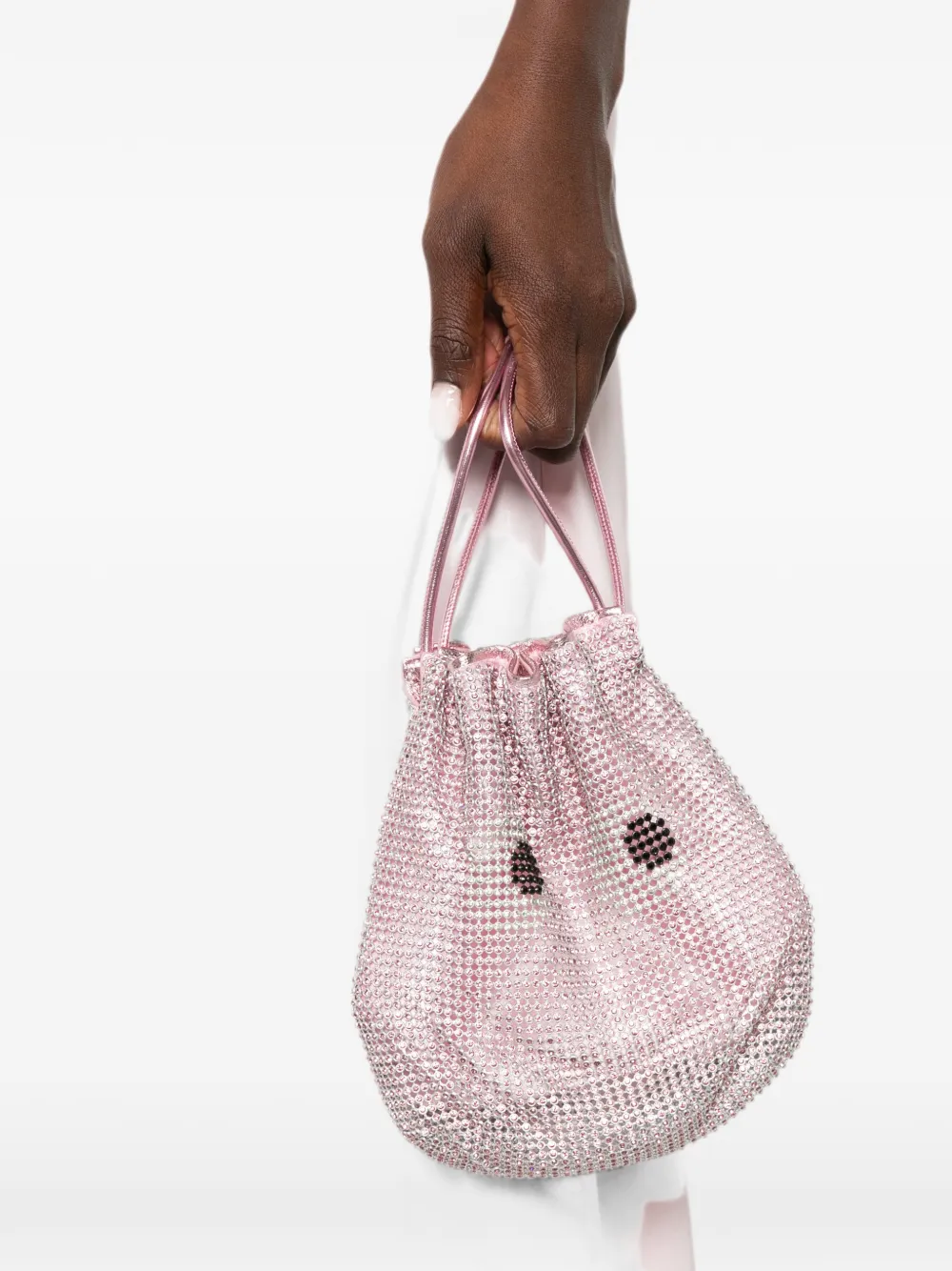 Anya Hindmarch Schoudertas met trekkoord Roze