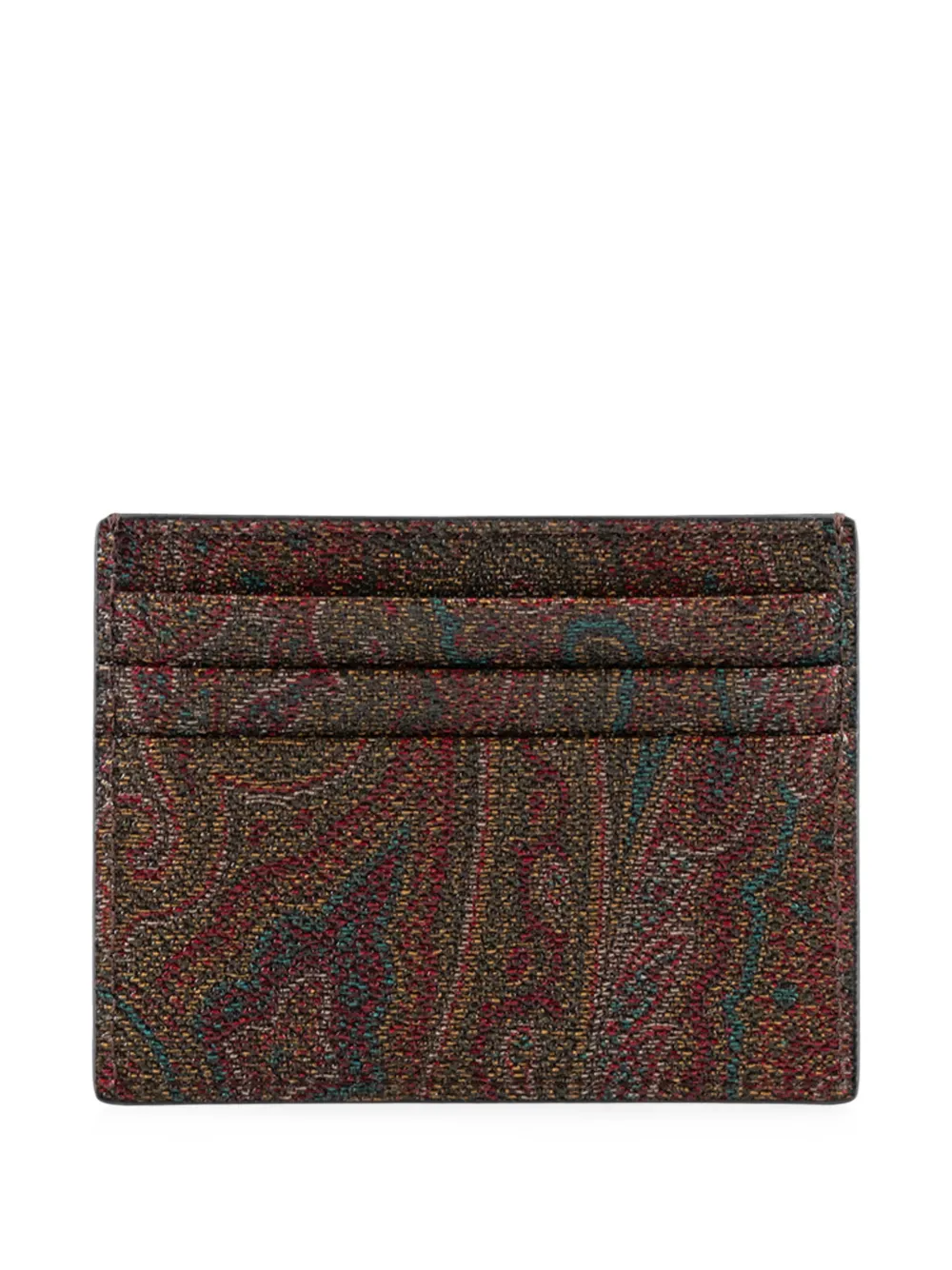 ETRO Arnica pasjeshouder met paisley-print Bruin