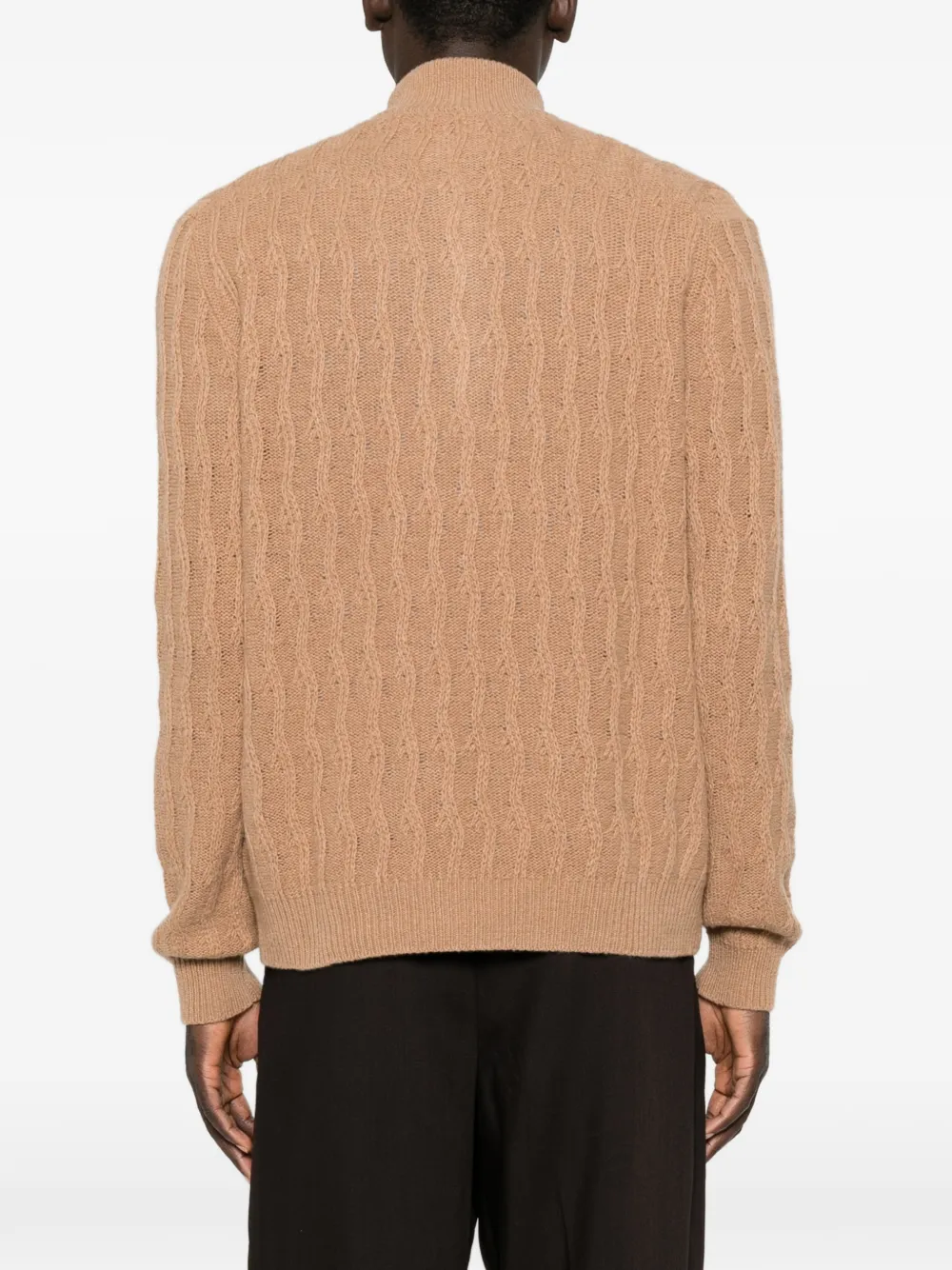 ETRO Trui met rits Bruin