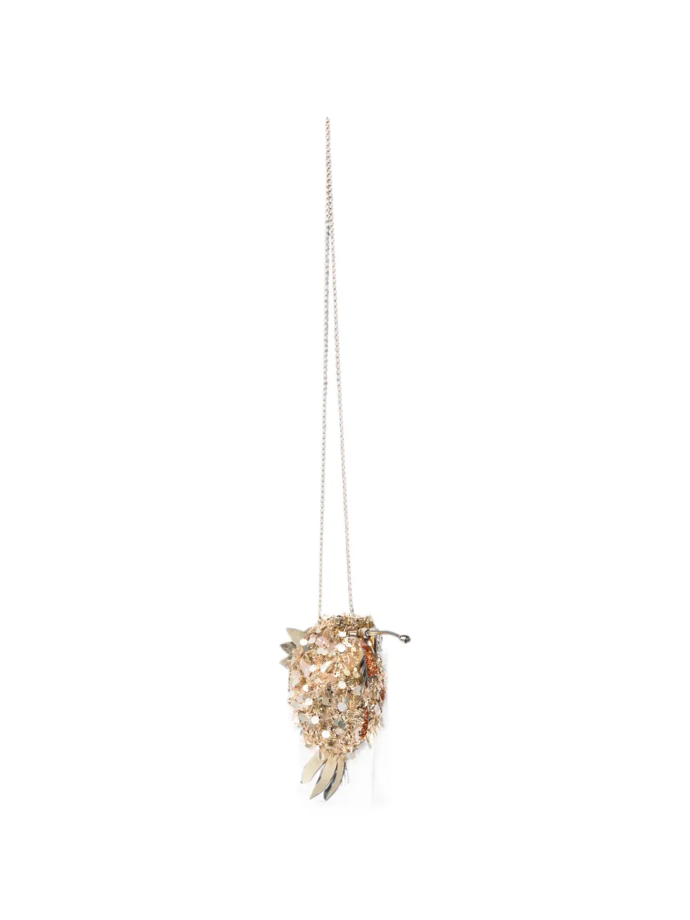 Anya Hindmarch Koi-fish clutch Goud