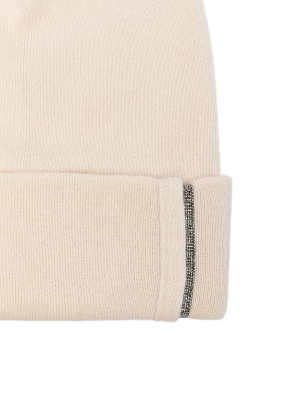 Brunello Cucinelli Muts verfraaid met Monili Beige