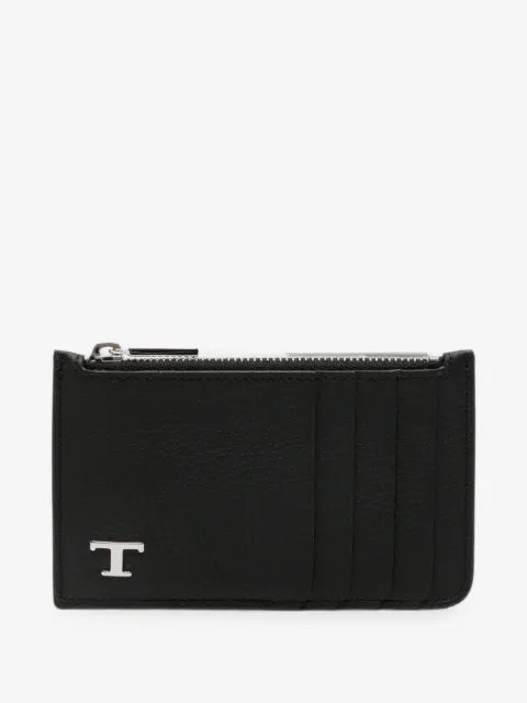 Tod's leather card holder
