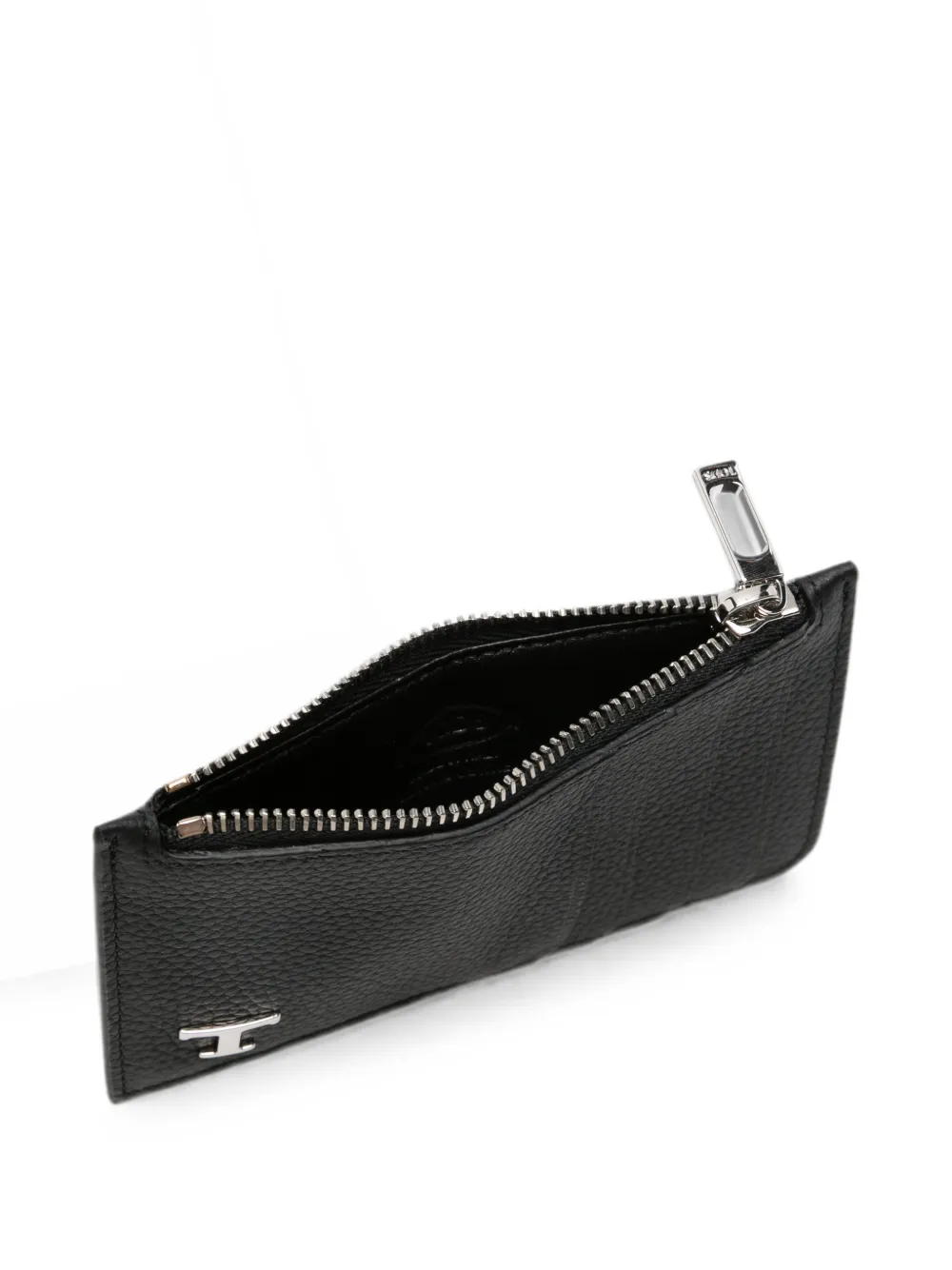 Tod's leather card holder Zwart
