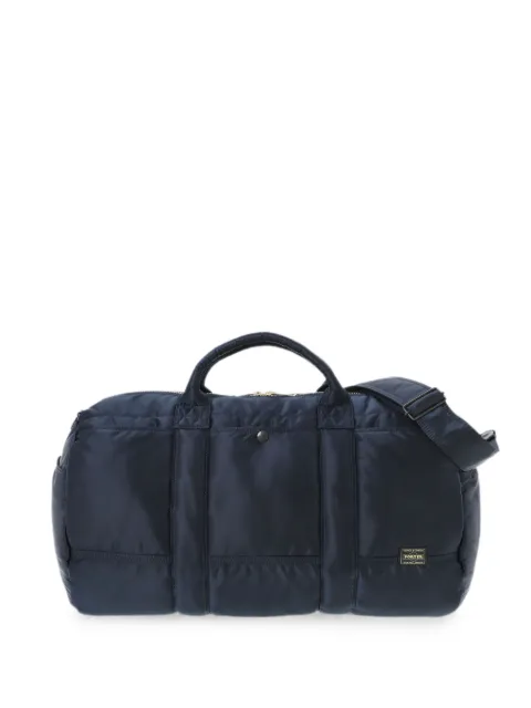 Porter-Yoshida & Co. large Tanker Drum logo-appliqué duffel bag