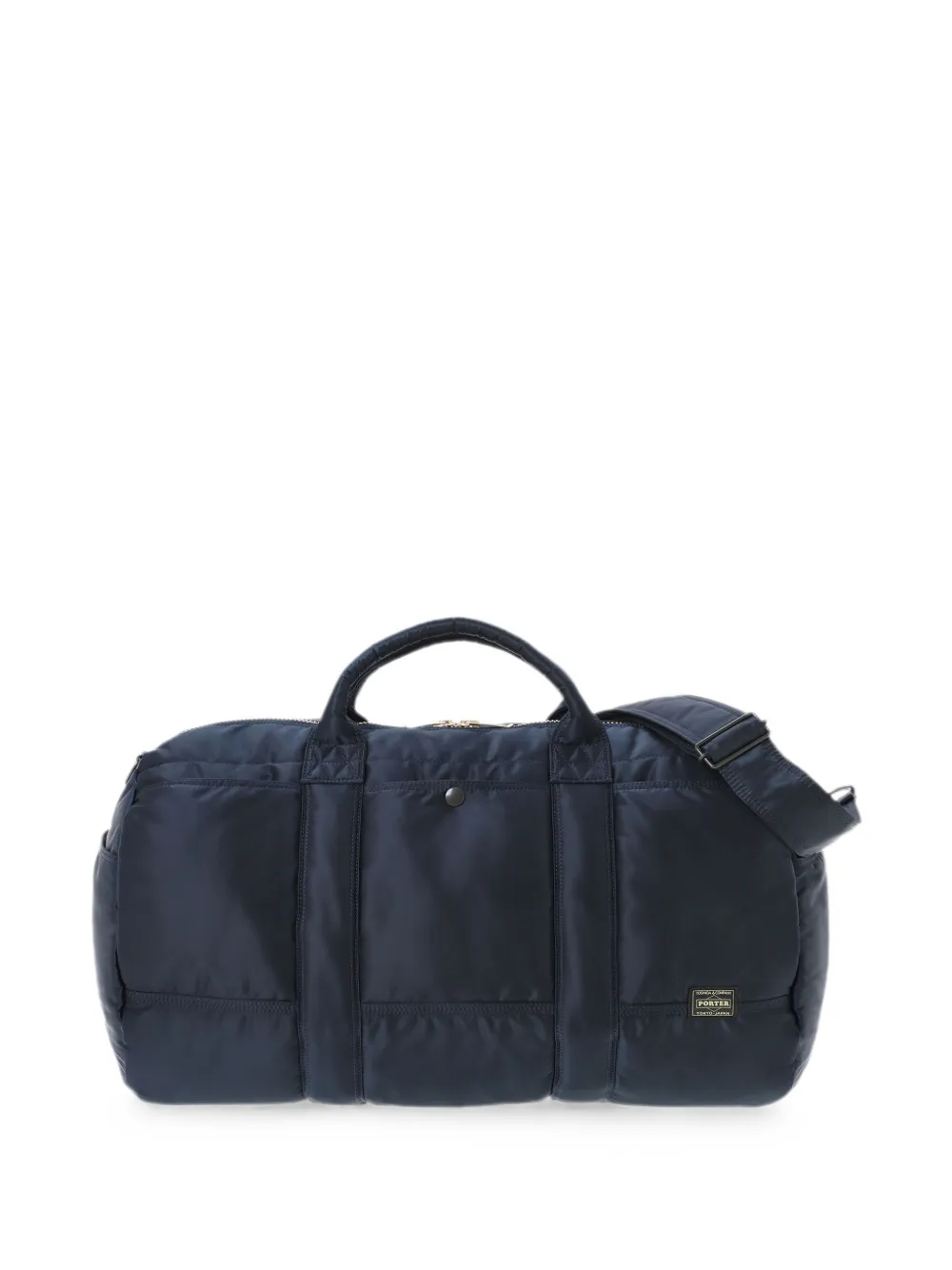 Porter-Yoshida & Co. Grote Tanker Drum duffeltas met logo-applicatie Blauw