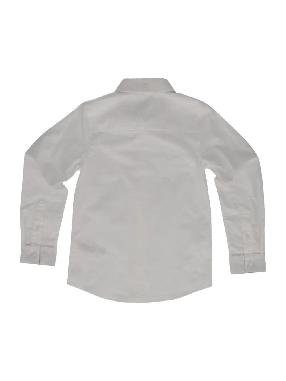 Burberry Kids Button-down shirt met borstzak Wit